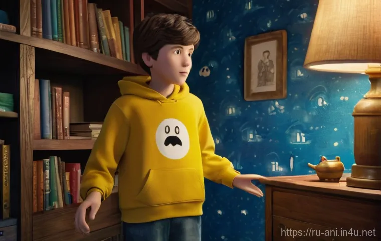 파라노만 ParaNorman 파라노만과 오컬트 요소 - **"A high-quality, stop-motion animation style image featuring a young boy, Norman Babcock. He has m...